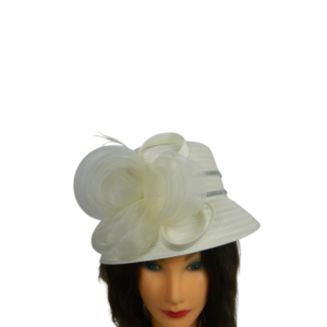 French Vanilla Church Hat