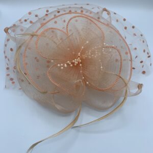 Orange color Fascinator