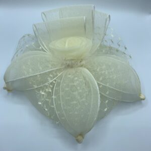 Ivory Fascinator