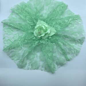 Green Color Church Veil